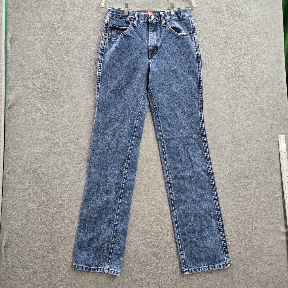 Wrangler Men Jeans‎ 36 Blue Denim Cowboy Cut 36MWZ Logo 34" Inseam Cotton